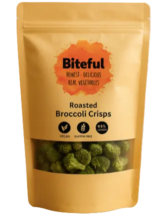 Roasted Broccoli Crisps
