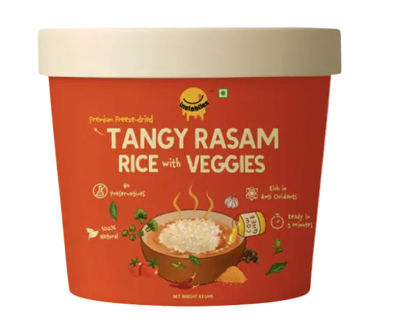 Tangy Rasam Rice with Veggies