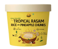 Tropical Rasam Rice with Pineapple Chunks