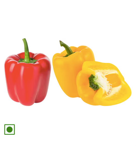 Red & Yellow Bell Pepper (2 Pieces)