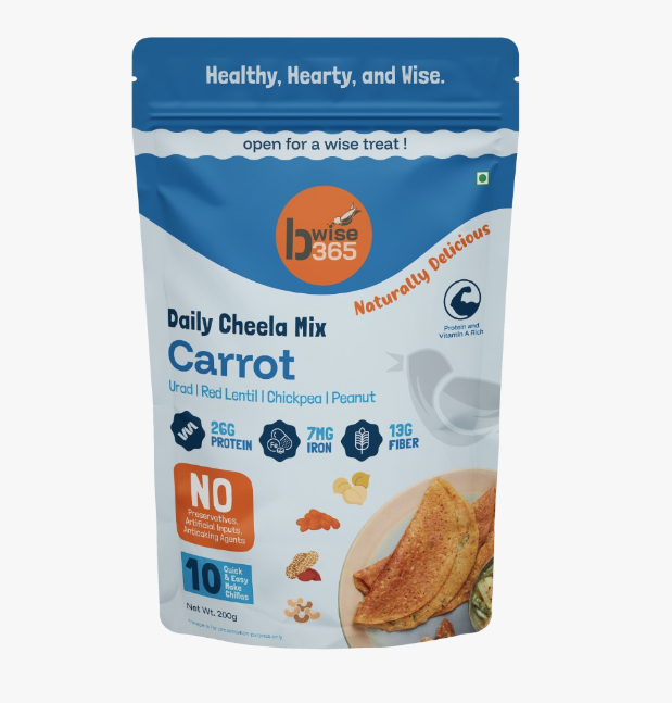 ⁠Daily Cheela Mix - Carrot (200gm)