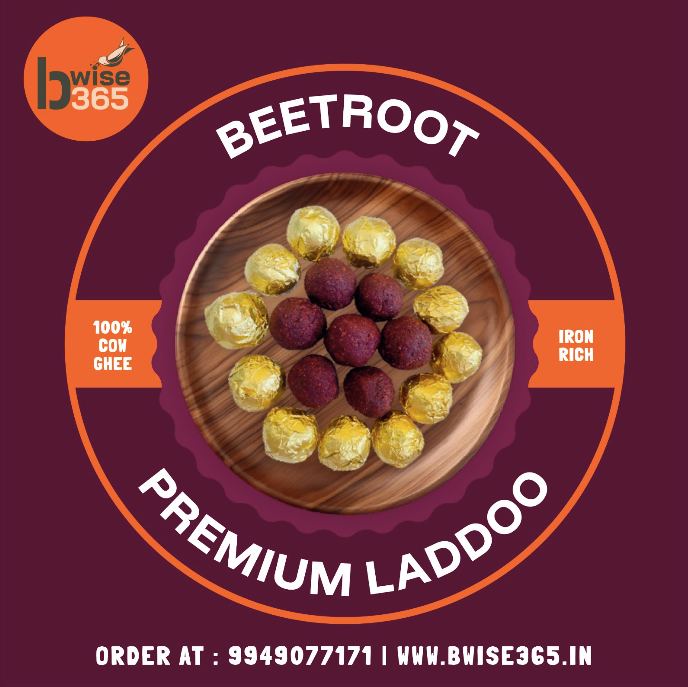 ⁠Beetroot Cashew Laddoo Jowar(200gm)
