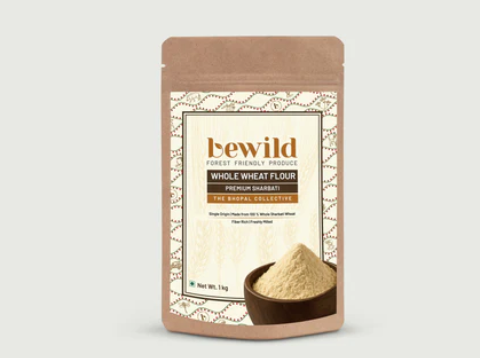 Whole Wheat Flour | 1 kg | Premium Sharbati | Freshly Milled Regular price