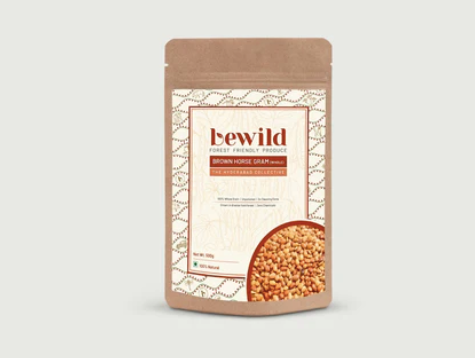 Whole Brown Horse Gram | 500g | Unpolished | Protein-rich