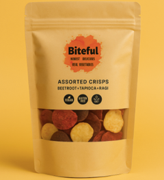Assorted Crisps (Beetroot+Tapioca+Ragi)