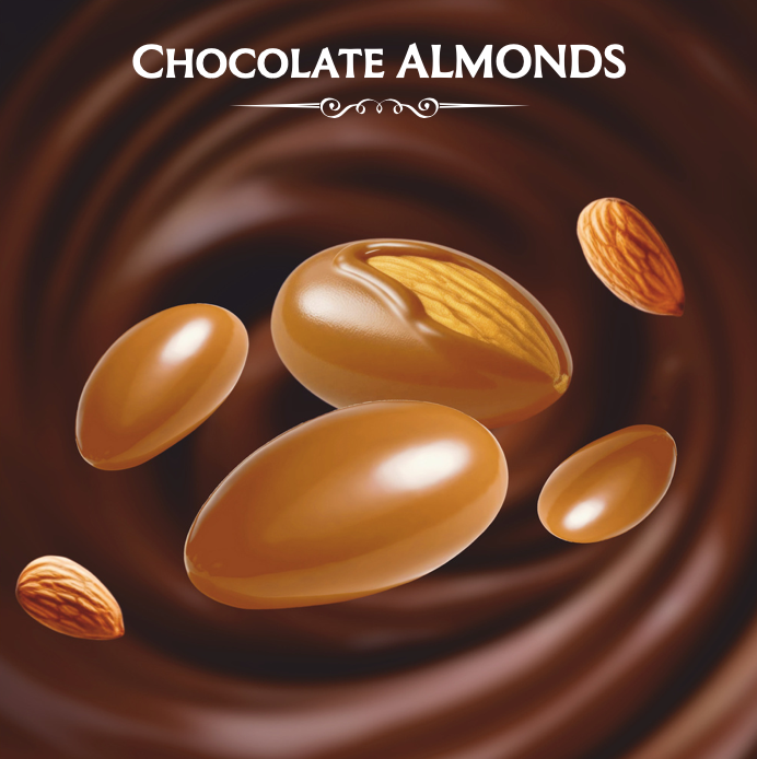 CHOCOLATE ALMONDS